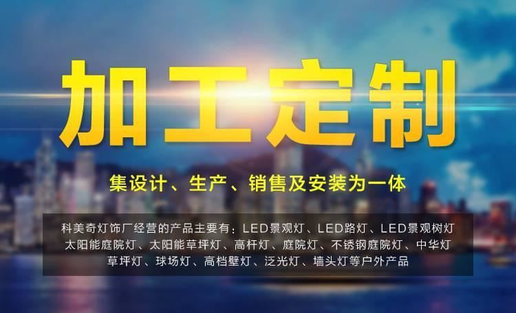 景觀庭院燈 戶外LED路燈 景區度假村燈 其他led戶外照明燈具示例圖1