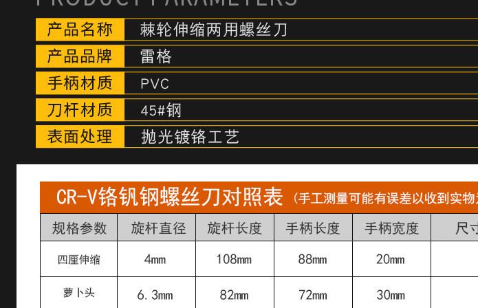 廠家批發(fā)透明螺絲刀伸縮 蘿卜頭螺絲刀 棘輪螺絲刀 兩用螺絲刀示例圖6