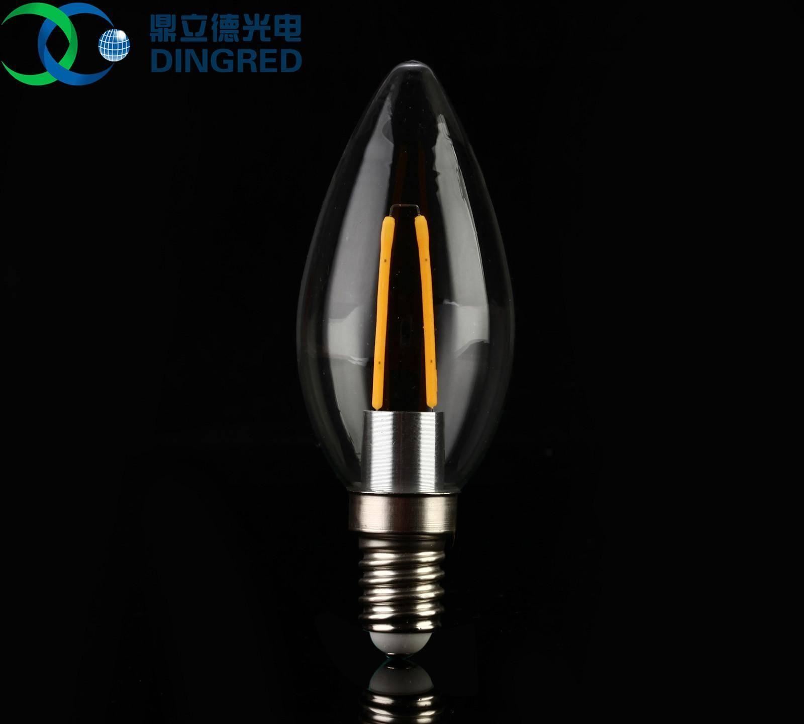 热销推荐 XC35蜡烛灯 LED灯丝灯 2W4W 可选220V调光110V调光示例图32