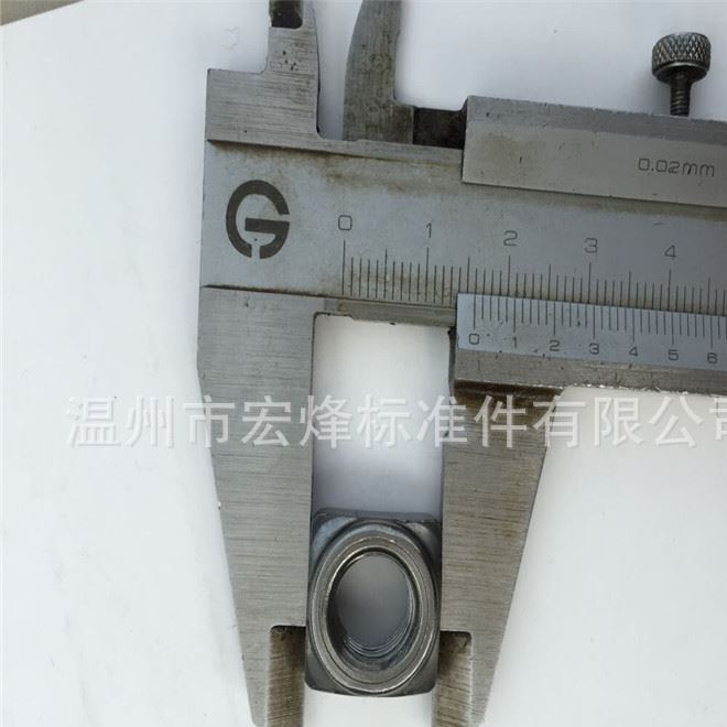 廠家直銷六角/四方/螺母/焊接螺母德標(biāo)/日標(biāo)/國標(biāo)/非標(biāo)M10X1.25示例圖1