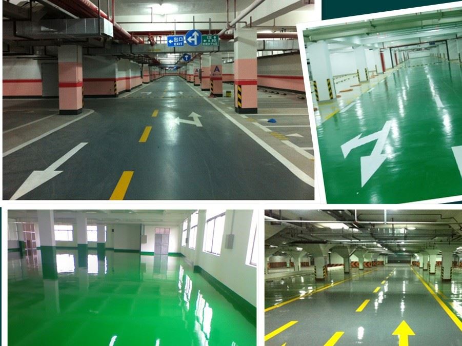 上海灘中黃馬路劃線漆標(biāo)線漆斑馬線漆停車場(chǎng)劃線漆車位漆13kg/桶示例圖4