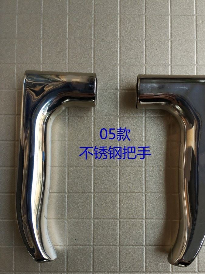 不銹鋼801-05款通用房間門木門執(zhí)手鎖配小50大50單舌三叉鎖芯示例圖6