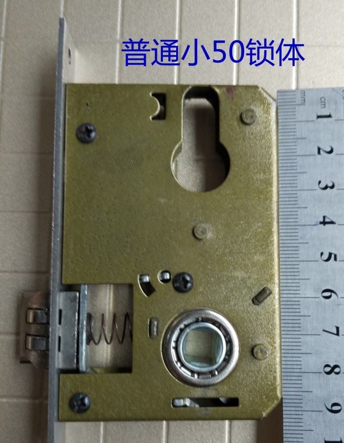 不銹鋼801-05款通用房間門木門執(zhí)手鎖配小50大50單舌三叉鎖芯示例圖10