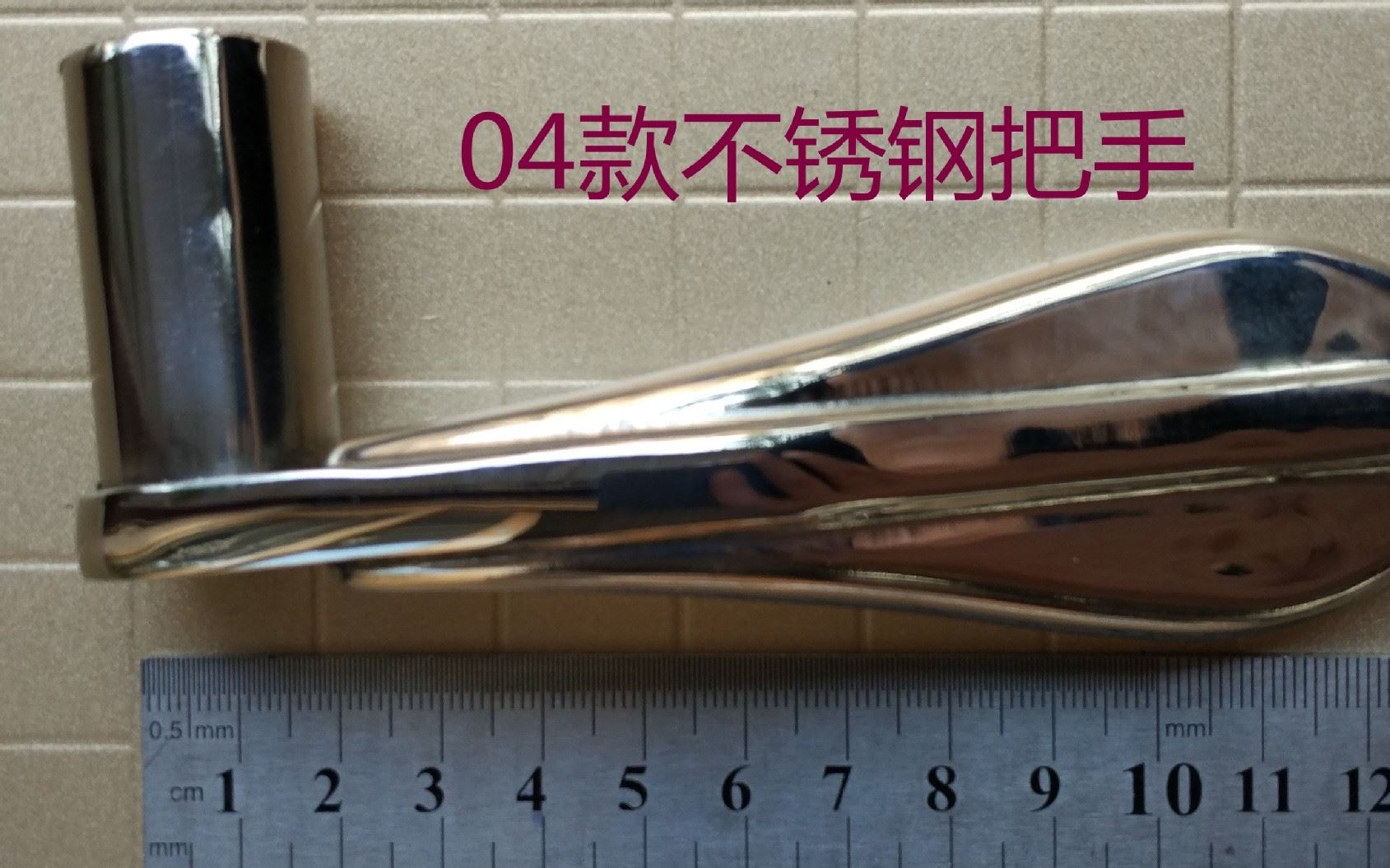 不銹鋼801-05款通用房間門木門執(zhí)手鎖配小50大50單舌三叉鎖芯示例圖13