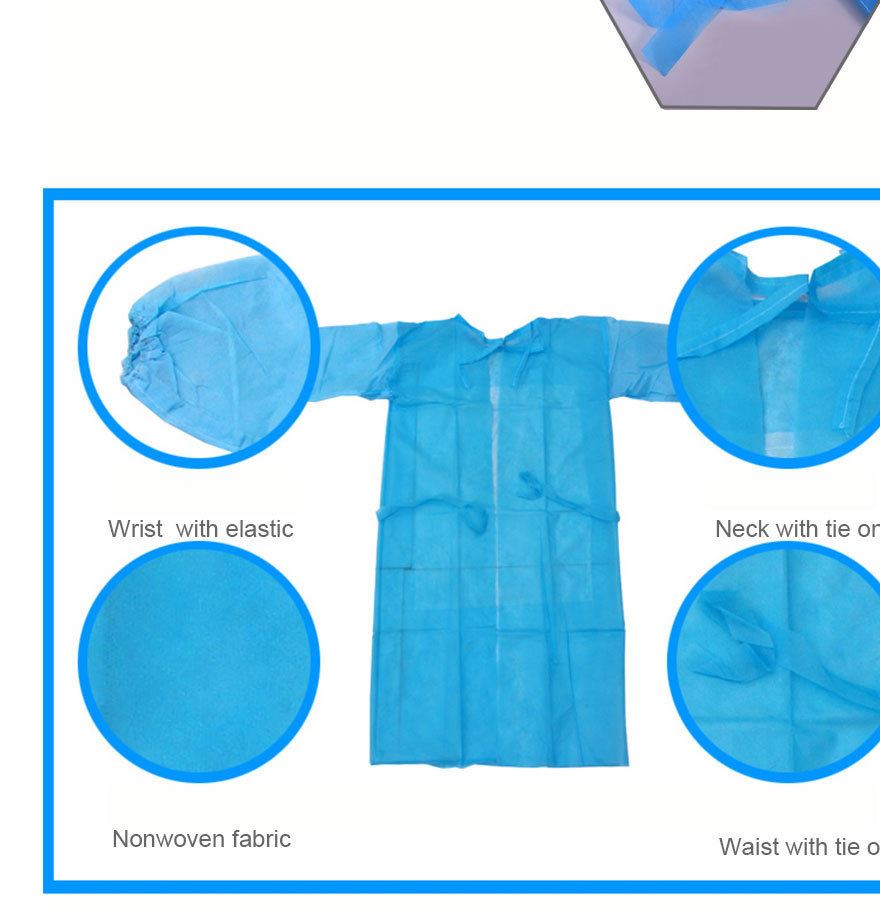 一次性无纺布医用或家用手术衣示例图3