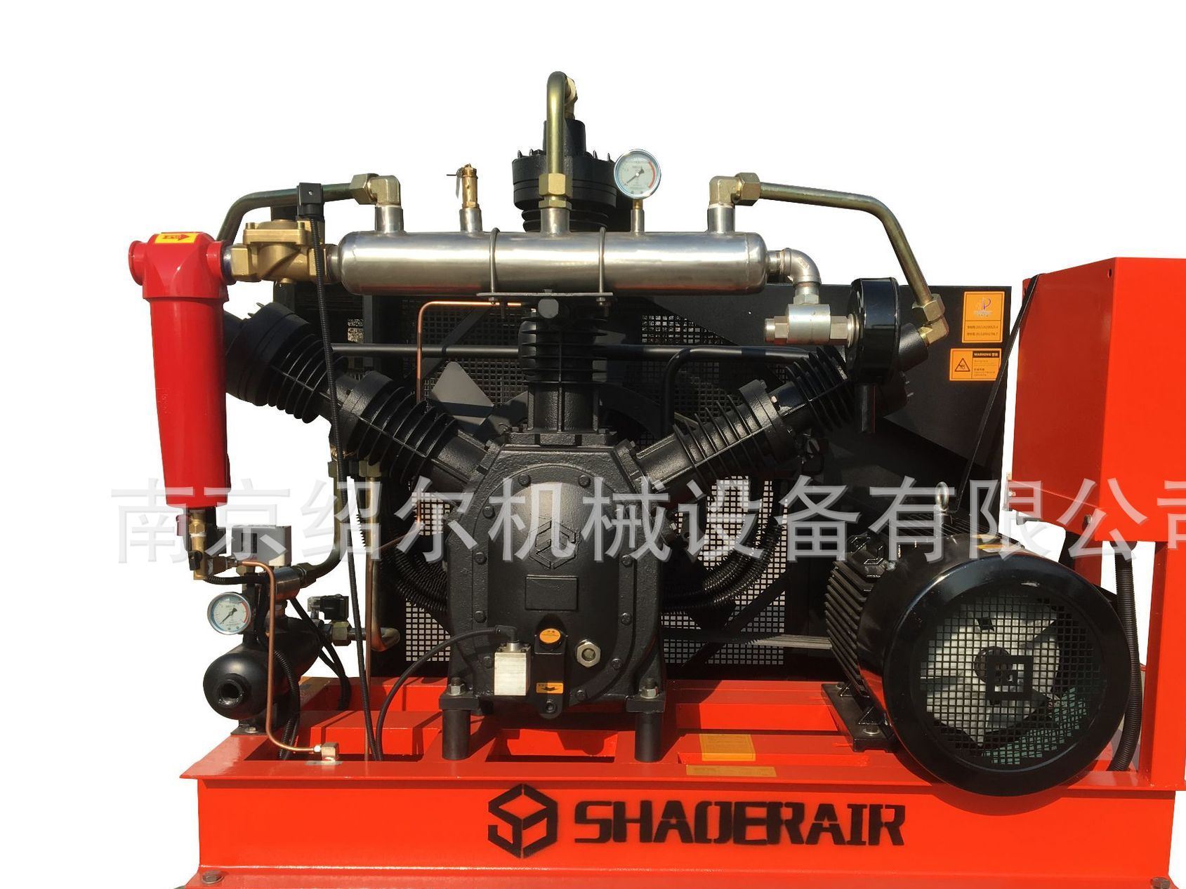 螺桿增壓空氣壓縮機(jī) 24立方40公斤中高壓活塞機(jī)示例圖7