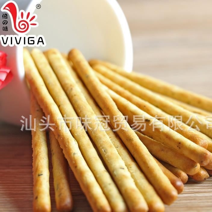 viviga 手指餅 蔬菜餅干 營養(yǎng)餅干 休閑食品 休閑零食128g*24包示例圖5