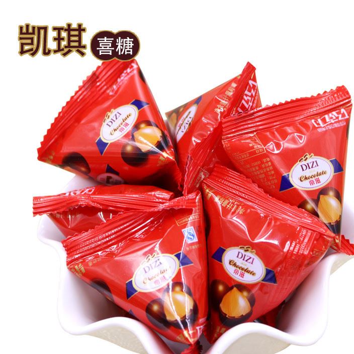 帝滋果仁巧克力500g網(wǎng)紅糖果批發(fā)喜糖果示例圖5