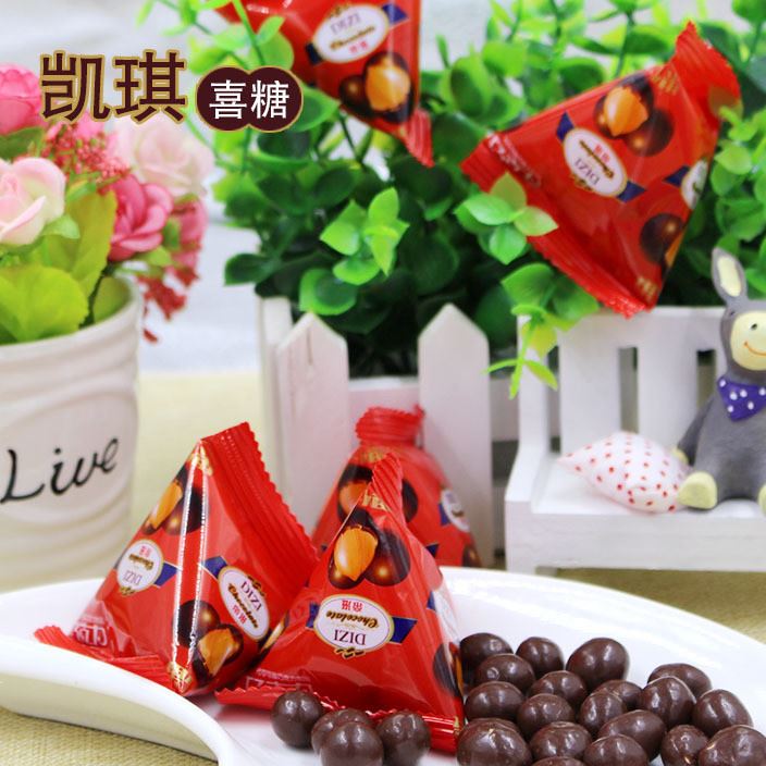 帝滋果仁巧克力500g網(wǎng)紅糖果批發(fā)喜糖果示例圖6