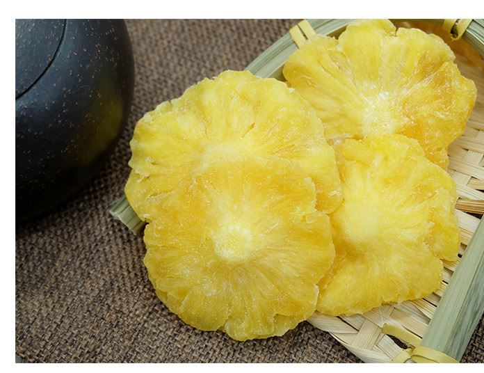 菠蘿干散裝  5斤/包  一箱20斤起 批發 新鮮水果秘制鳳梨圈|菠蘿示例圖9