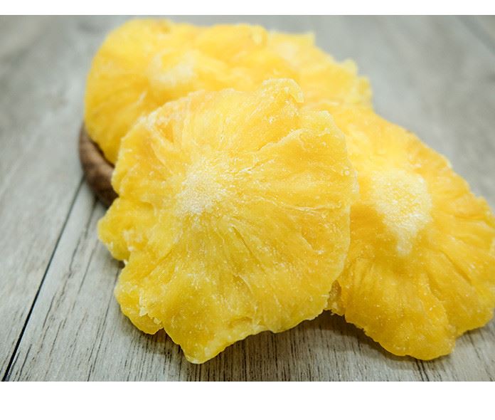菠蘿干散裝  5斤/包  一箱20斤起 批發 新鮮水果秘制鳳梨圈|菠蘿示例圖13