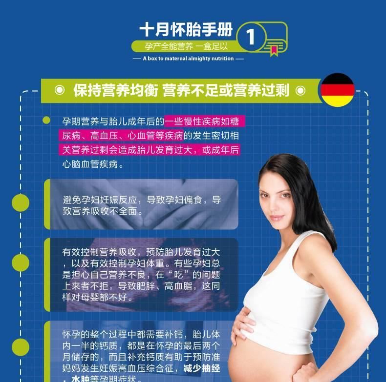 德國奧適寶Natal備孕懷孕期和哺乳期女性的綜合營養(yǎng)素保健食品示例圖17