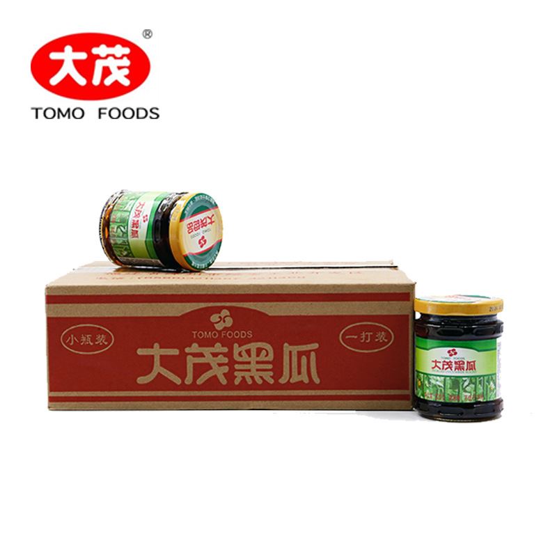 大茂黑瓜220g/瓶 385g/瓶傳統(tǒng)開胃醬菜即食蔬菜獨立瓶裝量大批發(fā)示例圖2