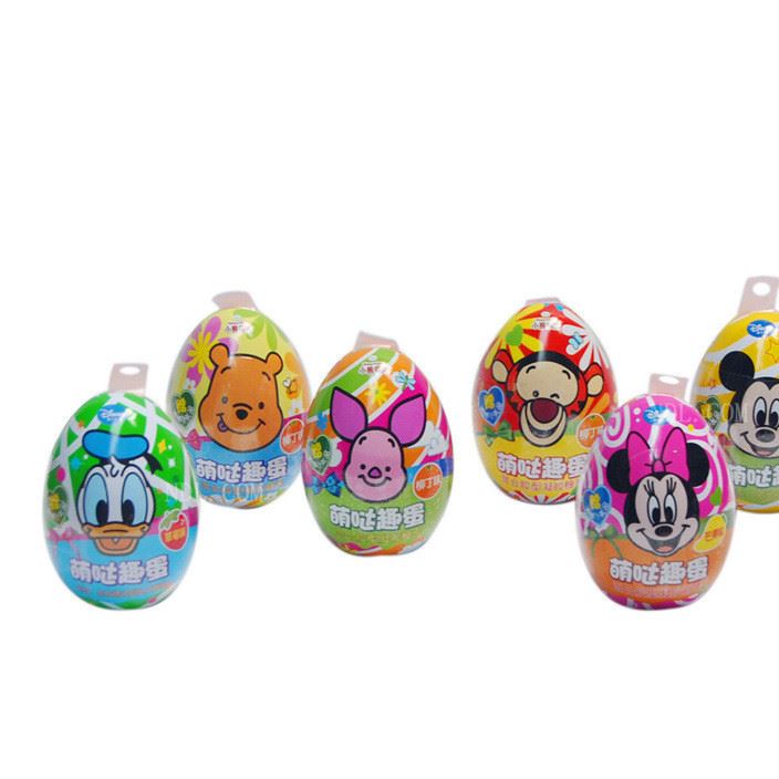 濱崎萌噠趣蛋奇趣玩具蛋柳丁味混合膠型凝膠糖果15g鐵盒裝糖果示例圖3