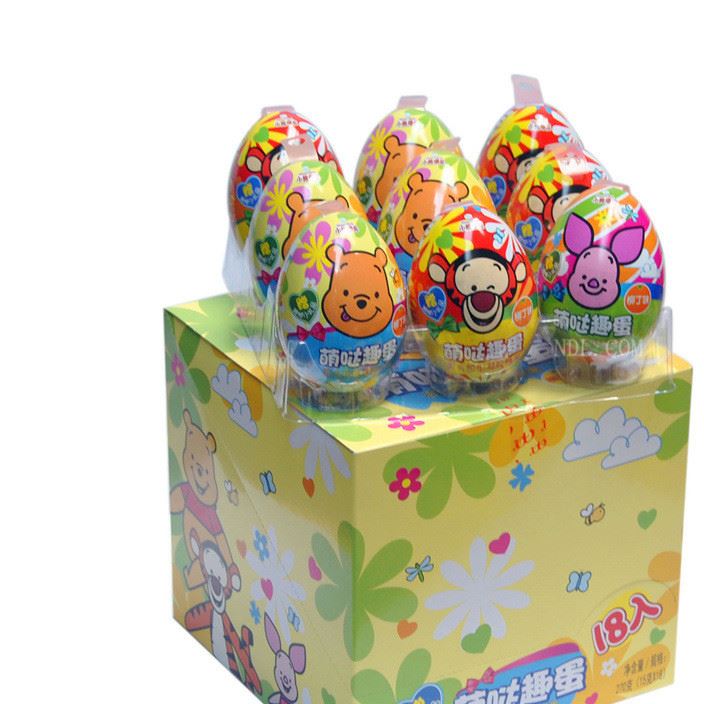 濱崎萌噠趣蛋奇趣玩具蛋柳丁味混合膠型凝膠糖果15g鐵盒裝糖果示例圖6