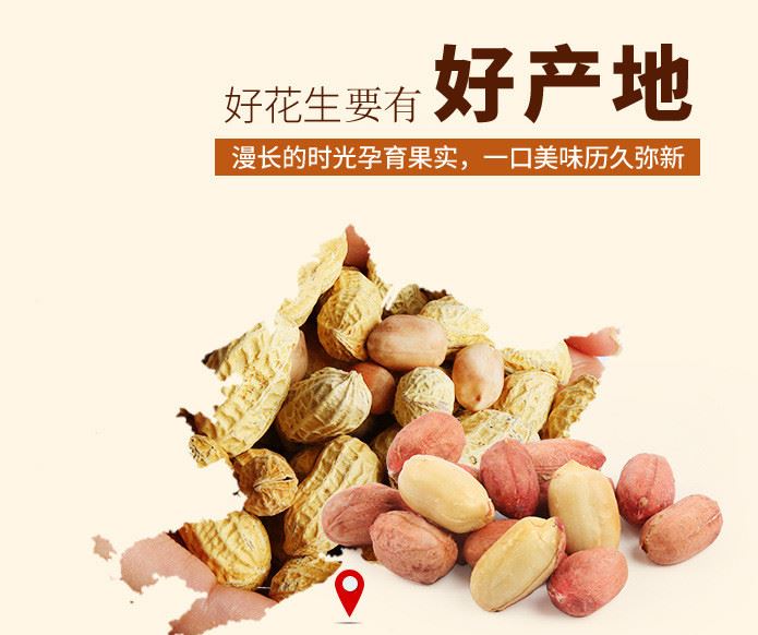 馬林食品100g蒜香花生仁多味花生五香南乳花生米1箱50袋起批發(fā)示例圖3