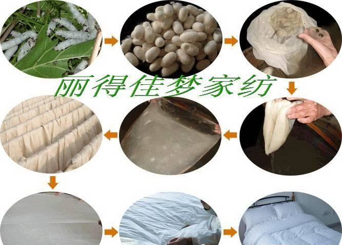批發[麗得佳夢]可水洗桑蠶絲被子夏涼被.空調被護膚養顏透氣性強示例圖2