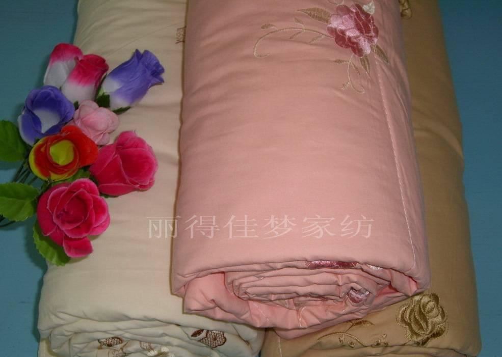 批發[麗得佳夢]可水洗桑蠶絲被子夏涼被.空調被護膚養顏透氣性強示例圖11