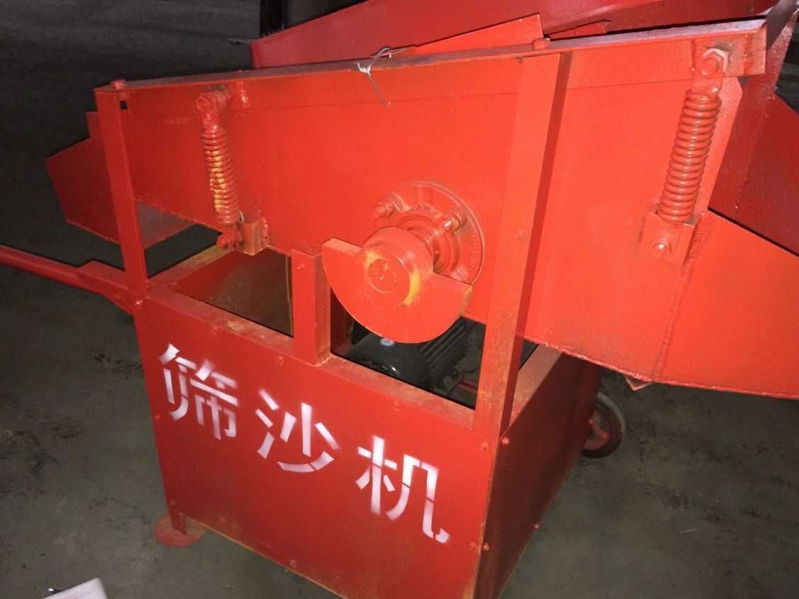 可移動(dòng)式電動(dòng)篩沙機(jī) 建筑砂石專用小型篩沙機(jī) 篩灰機(jī) 砂石分離機(jī)示例圖2