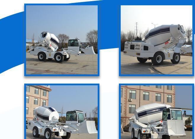 工程 修路 專用水泥攪拌車 混凝土自上料攪拌車示例圖1