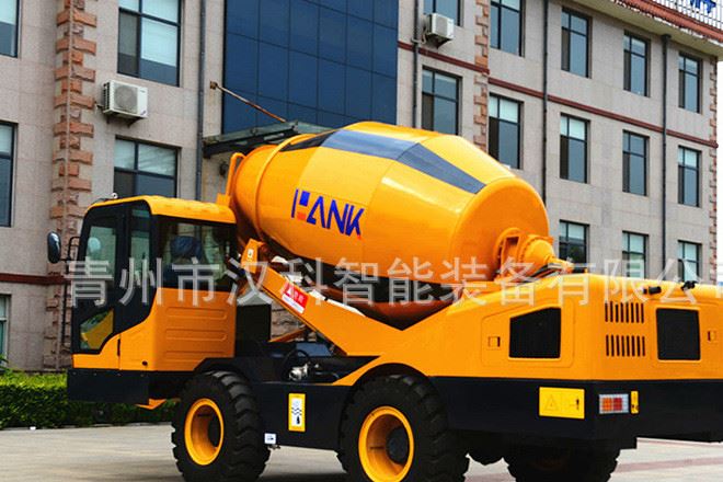 工程 修路 專用水泥攪拌車 混凝土自上料攪拌車示例圖6