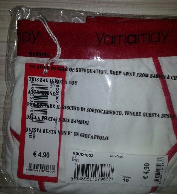 yamamay兒童短褲。棉兒童短褲。棉三角兒童內褲示例圖3