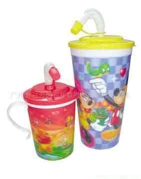 廠家直銷 3d印刷 車標貼  立體變化杯子示例圖3