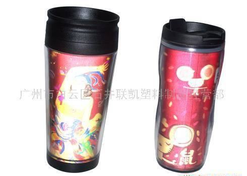 廠家直銷 3d印刷 車標貼  立體變化杯子示例圖6