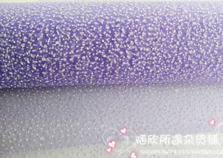 雪點(diǎn)珍珠紗噴點(diǎn)紗雪花紗單支包裝紗網(wǎng) 鮮花花束包裝 婚慶布置批發(fā)示例圖9