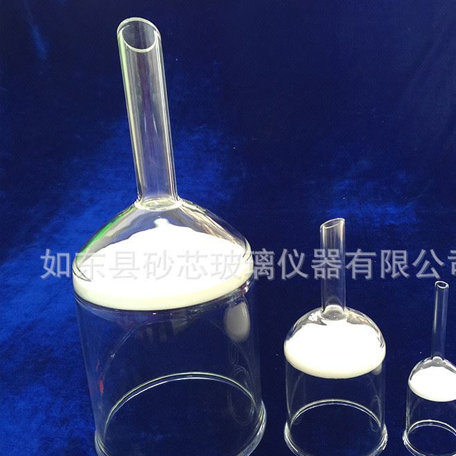 砂芯抽濾漏斗 廠家直供 10000mL G1-G6 砂芯漏斗 過濾漏斗示例圖2