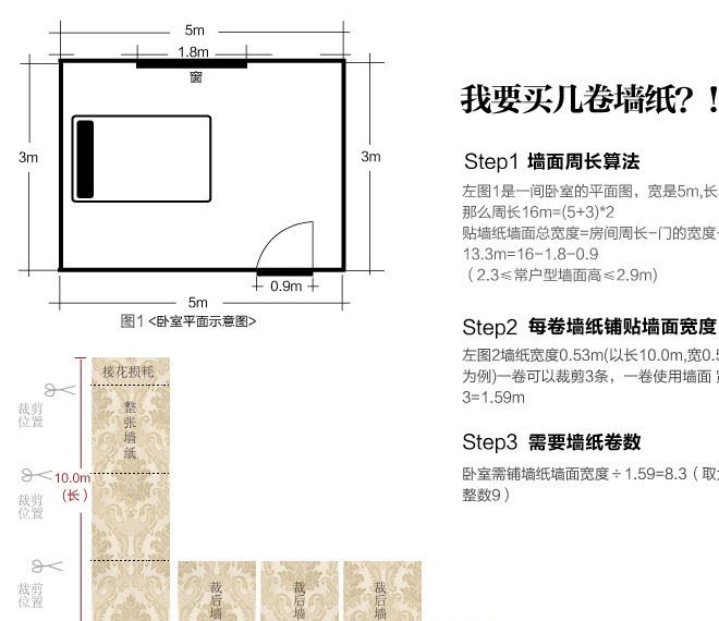 墻紙計算
