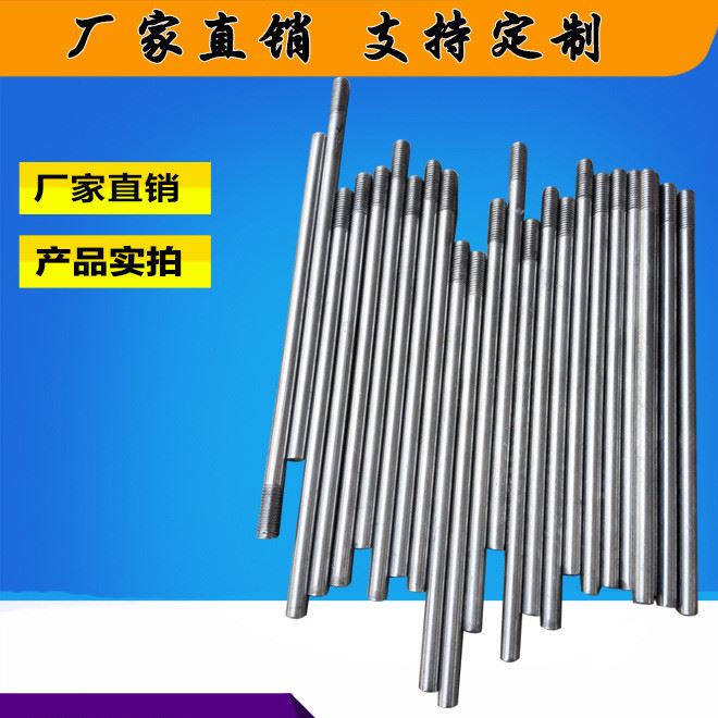 廠家直銷304不銹鋼單頭螺絲 圓柱單頭螺絲 雙頭螺絲 單頭螺栓示例圖7