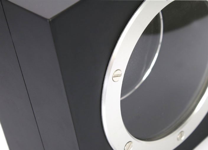 工廠批發密度板木手表盒可定做logo  首飾展示禮品手表包裝盒示例圖6