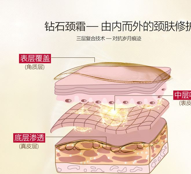 抗皺精華抗皺頸霜 按摩頸部護(hù)理保濕霜化妝品加工定制示例圖6