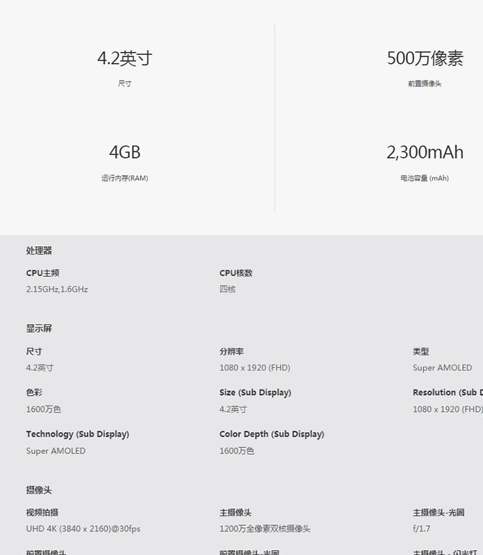 現(xiàn)貨速發(fā)Samsung/三星SM-W2017手機雙卡翻蓋4g三星W2018手機示例圖12