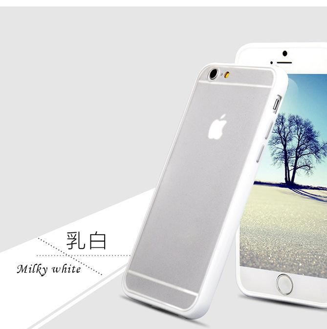 iphone6手机壳硅胶透明彩色边框苹果iPhone6Plus手机保护套批发示例图13