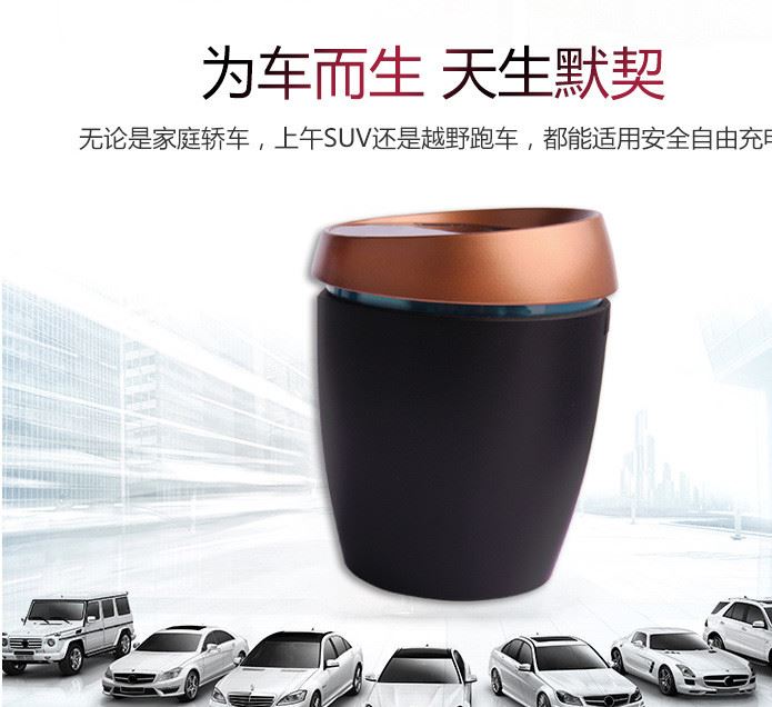 新款創(chuàng)意車充 多功能雙USB 車載充電器智能汽車電子產(chǎn)品一件代發(fā)示例圖6