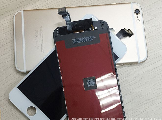 適用于iphone6s液晶顯示屏 蘋果6代lcd屏幕總成 5.5plus觸摸屏示例圖8