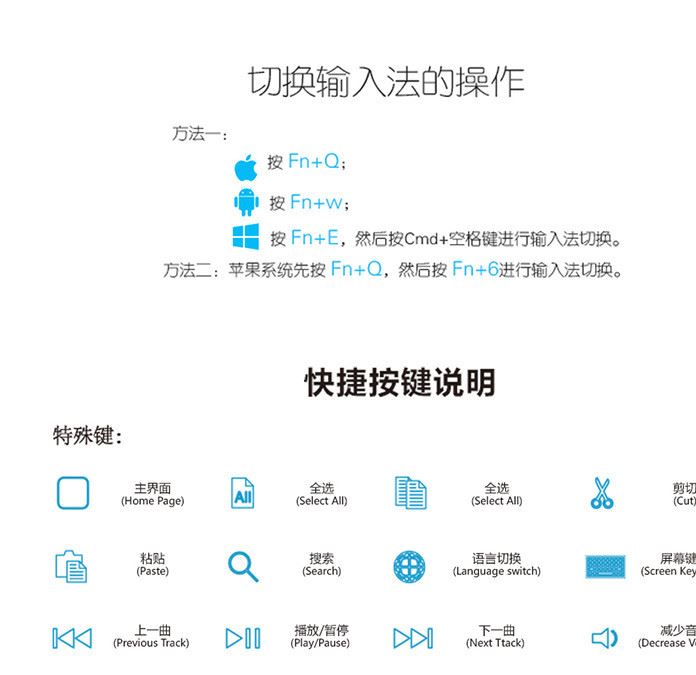 新款蘋果平板電腦保護(hù)套 時尚超薄iPad air迷你平板通用藍(lán)牙鍵盤示例圖10