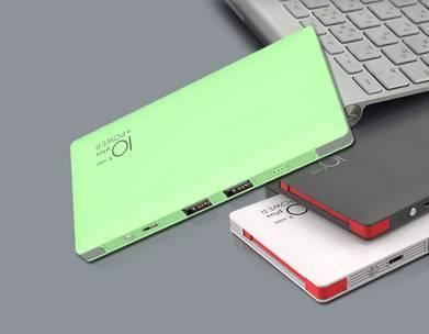 廠家定制超薄聚合物新款通用型帶線移動電源powerbank充電寶示例圖4