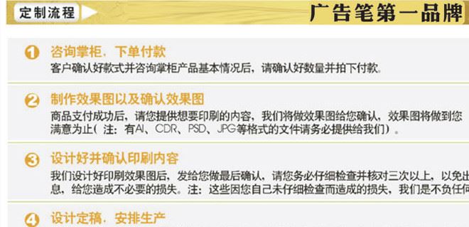 外貿(mào)熱銷塑料圓珠筆拉畫圓珠筆廣告圓珠筆超大廣告位拉畫筆中性筆示例圖1