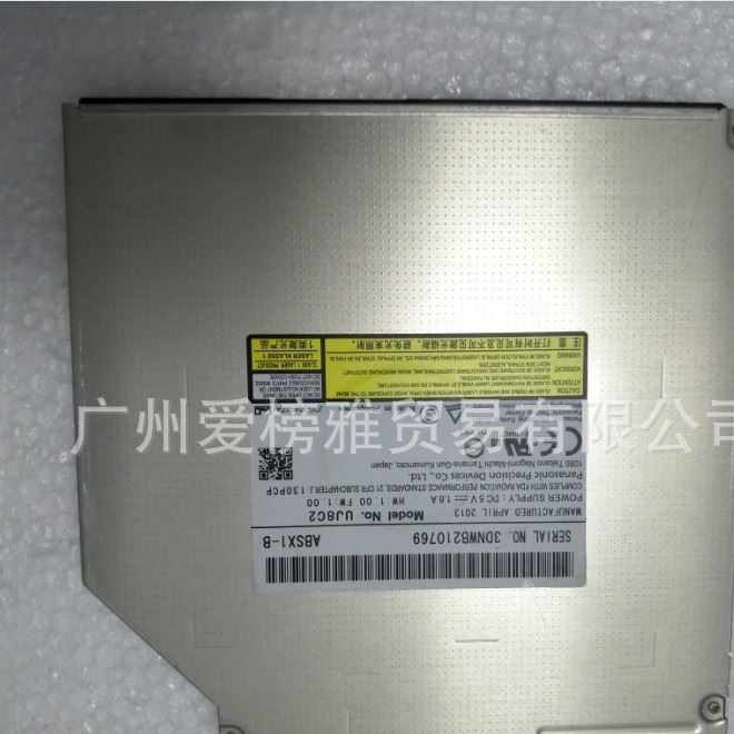 松下超薄筆記本電腦DVD刻錄機內置光驅UJ8C2 SATA串口薄型光驅示例圖1