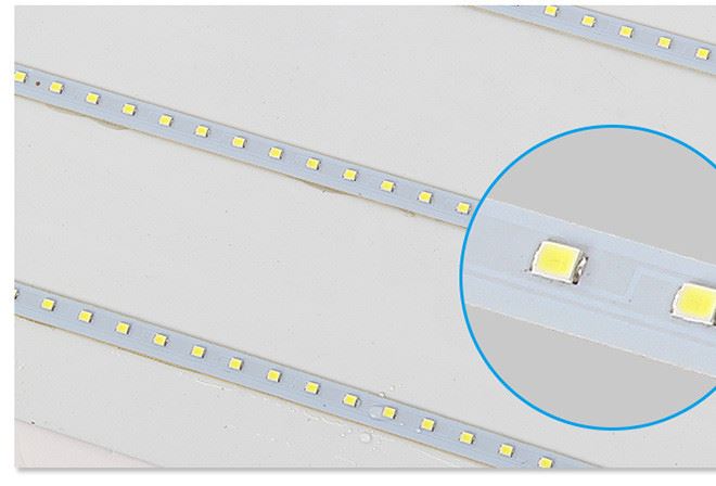 LED辦公室吊燈現(xiàn)代方形鋁材燈辦公照明燈具 過道陽臺走廊吊燈示例圖11