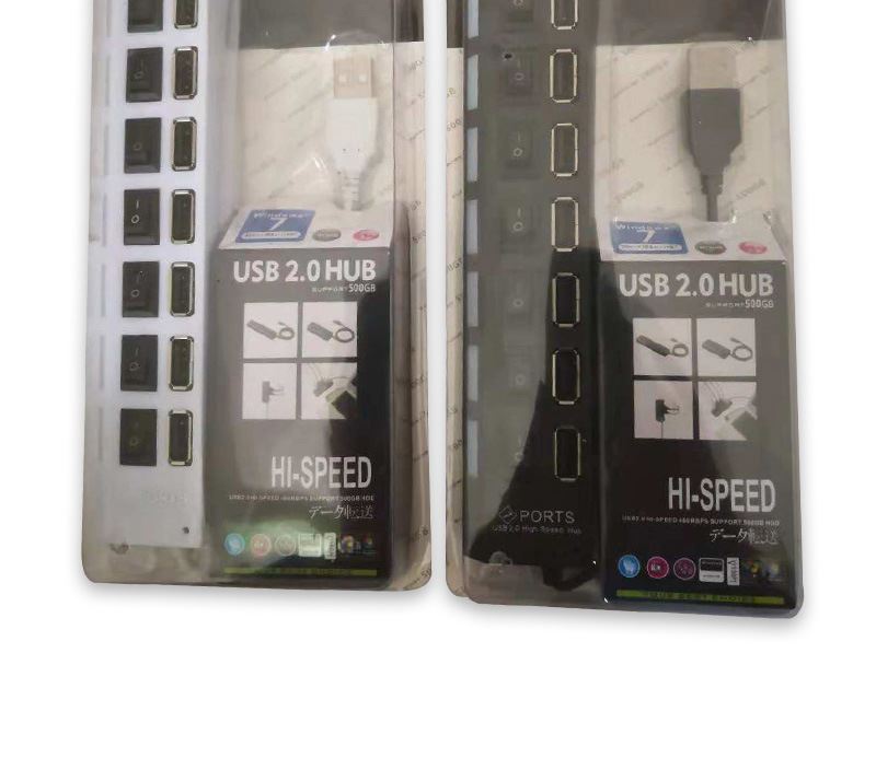 usb分線器多接口usb2.0hub usb7口hub獨(dú)立開關(guān)usb集線器usb hub示例圖9