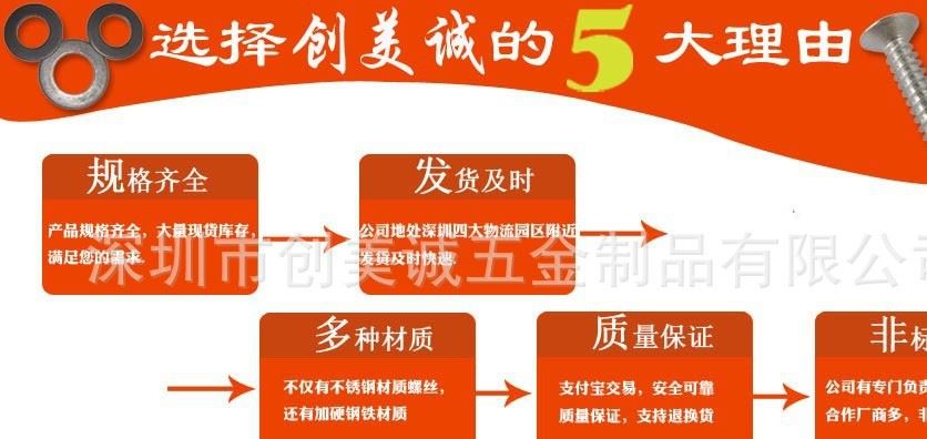 廠家直銷 304不銹鋼圓頭十字機(jī)螺釘/盤頭機(jī)絲/圓機(jī) M2M2.5 M3 M4示例圖35