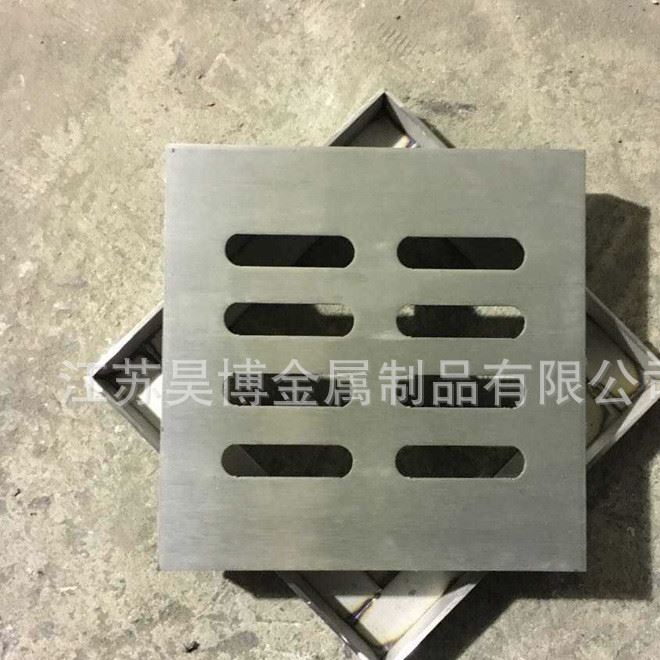 不銹鋼車間排水溝蓋板 商場排水篦子 道路加厚排水蓋板示例圖2