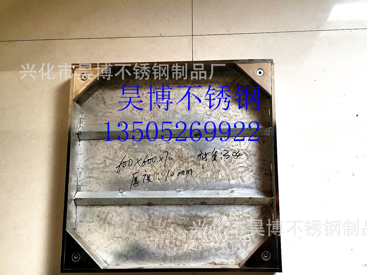 不銹鋼車間排水溝蓋板 商場排水篦子 道路加厚排水蓋板示例圖8