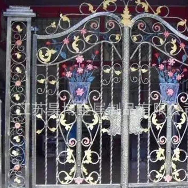 供應 不銹鋼鐵藝護欄  小區(qū)鐵藝圍墻 鐵藝欄桿可定制示例圖4