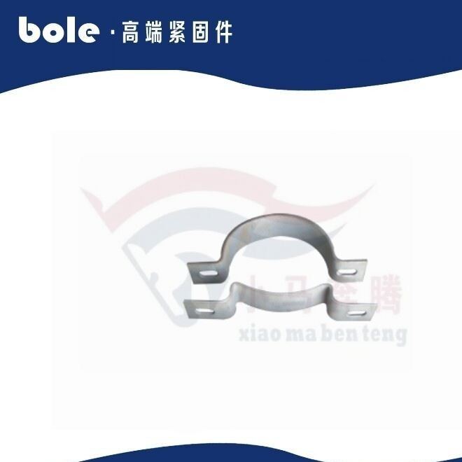 U型馬鞍卡 防震電纜固定管卡 水暖鐵皮卡 緊固件示例圖5