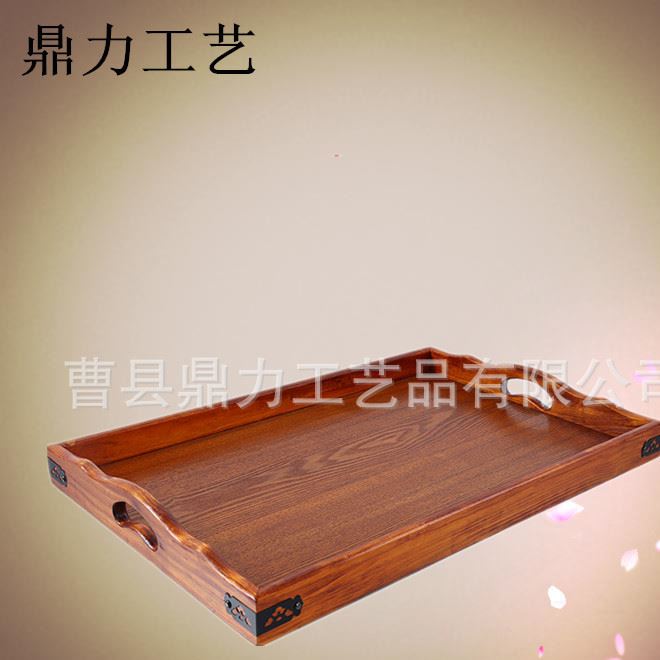 廠家直銷 木質托盤 木制水果盤 木制咖啡盤 木質喝茶盤 木制托盤示例圖8